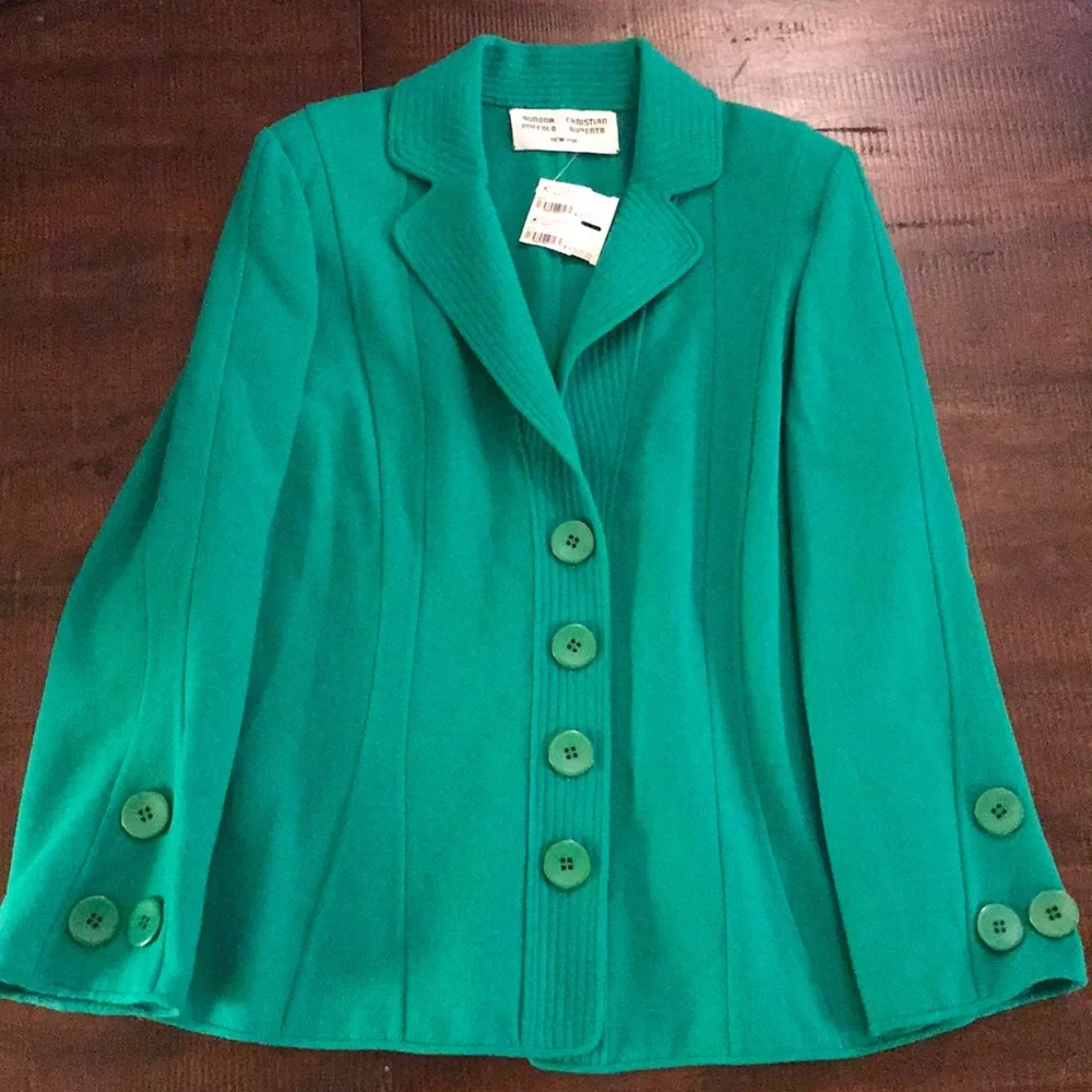 RARE Vintage Designer Duo Aurora Ruffolo/Christian Ruperto NY Blazer - Picture 3 of 10